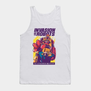 INVASION OF ROBOTS Tank Top